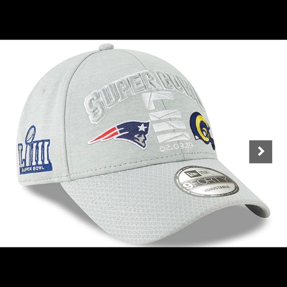 Los Angeles Rams vs. New England Patriots New Era Super Bowl Hat brand new - Picture 1 of 2